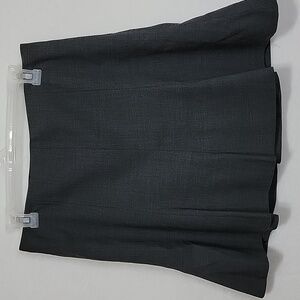 Women's Express Wool Pleated Skirt, Gray, Size 4, EUC
